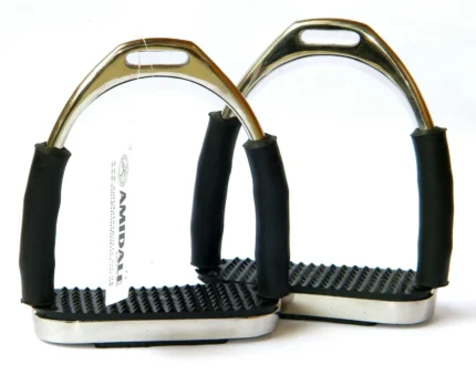 FOUR WAY FLEXI SAFETY STIRRUPS IRON S/S FOUR WAY MOVEMENT FREE KEY RING AMIDALE